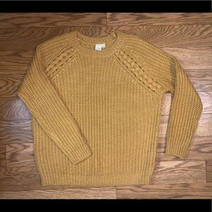 Ijoah Gold Sweater Large